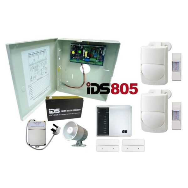 IDS Intruder Alarm 805 panel 8 zone proftech