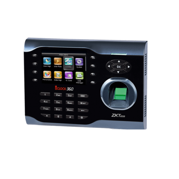 ZKTeco iClock 360 Fingerprint and Time Attendance Terminal proftech